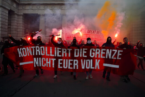 Protests erupt over virus limits in Austria, Italy, Croatia
