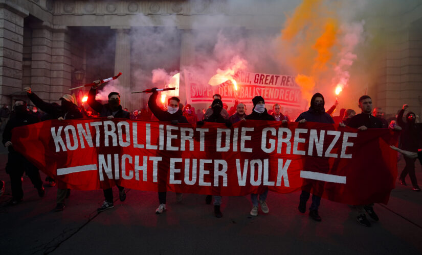 Protests erupt over virus limits in Austria, Italy, Croatia