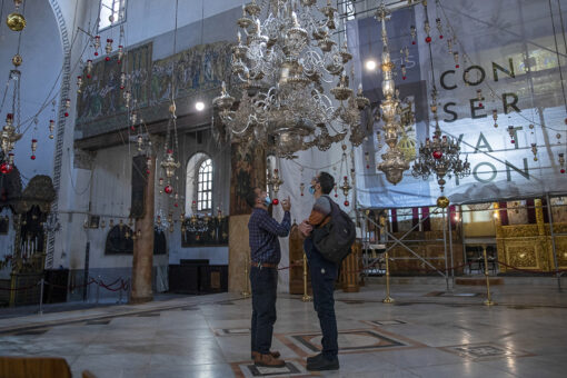 Few tourists experience Christmas in Bethlehem after pandemic