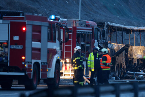 Bus crash in Bulgaria kills at least 45 people
