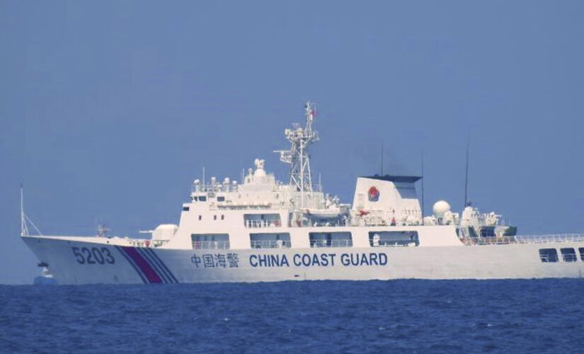 Chinese coast guard sprays Philippine boat with water cannon at disputed region