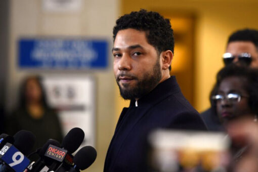 Jussie Smollett makes rare public appearance at his film&apos;s premiere days before next court date