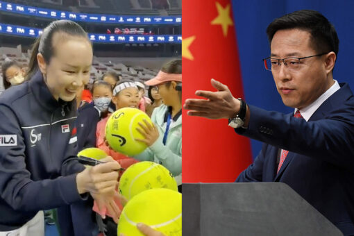 Chinese official claims tennis star's case 'maliciously hyped up'