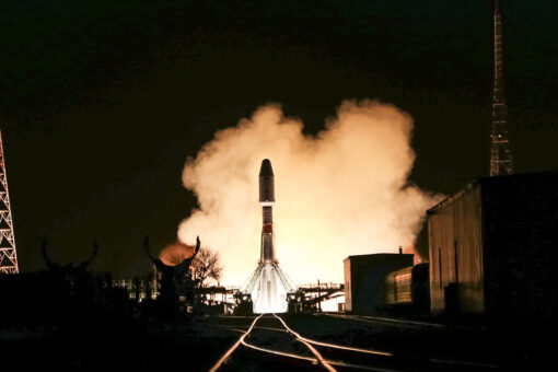 New Russian module blasts off into space