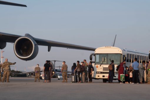 Baby handed to US soldiers in chaos of Afghanistan airlift still missing