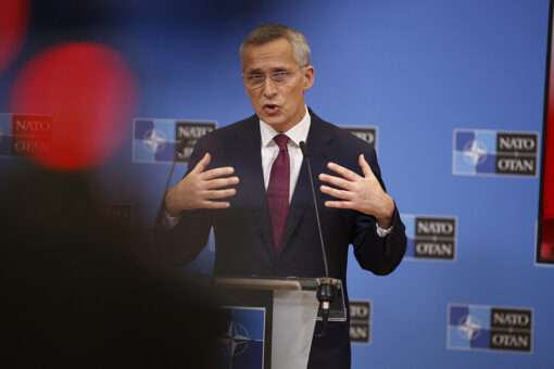 NATO chief warns Russia against invading Ukraine