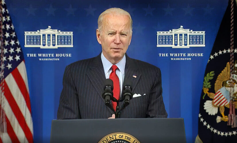 Biden appeared to read ‘end of quote’ from teleprompter but was actually quoting a business leader