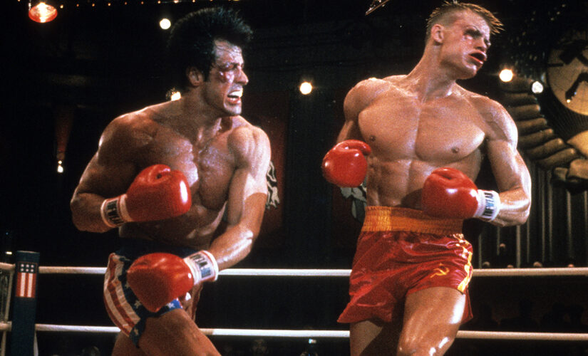 Dolph Lundgren relieved Sylvester Stallone survived his near-fatal punch on &apos;Rocky IV&apos; set: &apos;Glad he made it&apos;