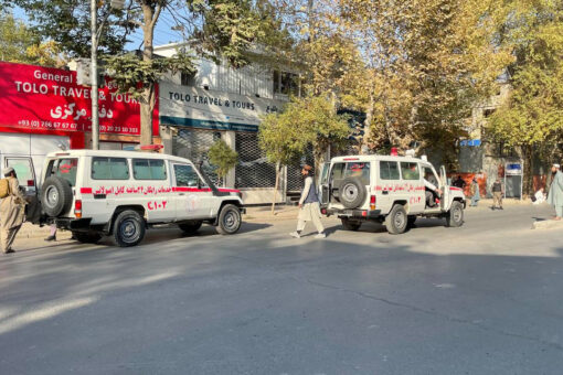 Explosion near Kabul hospital kills 3 and wounds 16