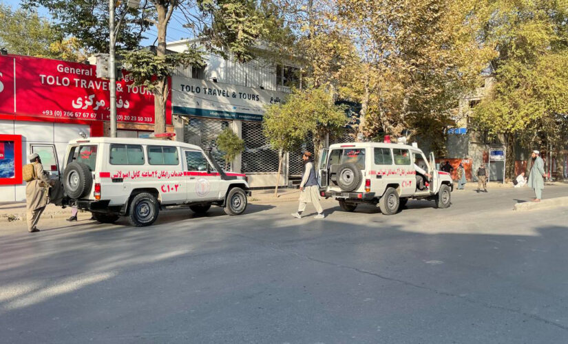 Explosion near Kabul hospital kills 3 and wounds 16