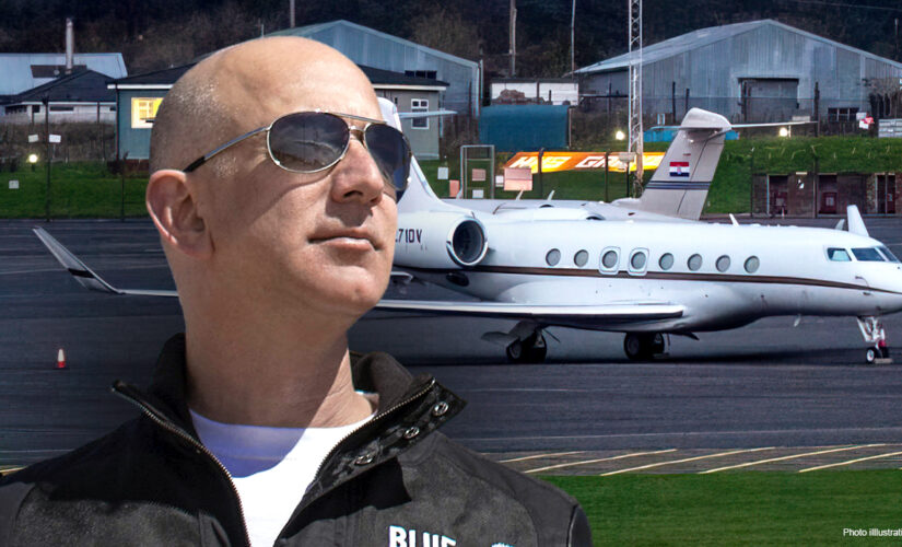 Jeff Bezos flies gas-guzzling private jet to Glasgow climate change summit