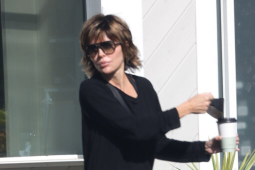 Lisa Rinna steps out after husband Harry Hamlin, boss Andy Cohen pay tribute to her mom, Lois