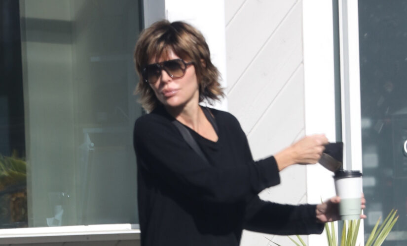 Lisa Rinna steps out after husband Harry Hamlin, boss Andy Cohen pay tribute to her mom, Lois