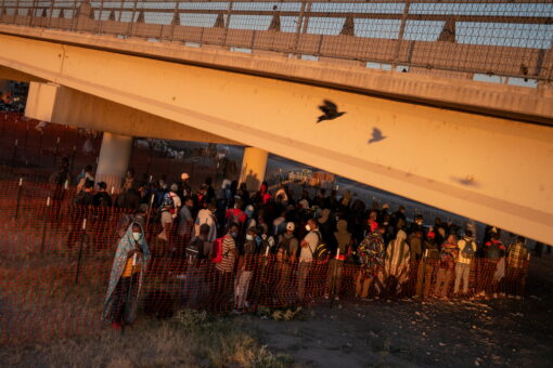 Del Rio, Texas sees illegal immigrants pour in from around the world