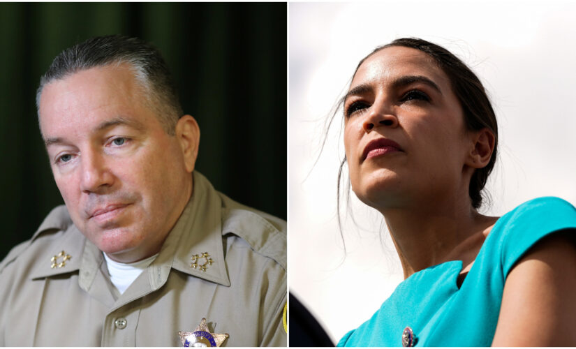 LA county sheriff rips AOC&apos;s dismissal of smash-and-grab robberies as a &apos;jedi mind trick&apos;