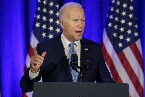 Biden to DNC holiday party: &apos;We&apos;re going to win in 2022&apos;