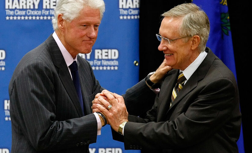 Biden, Clinton and others pay tribute to the late Senate Majority Leader Harry Reid