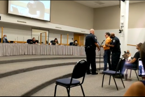Texas dads arrested after getting vocal at school board meetings say superintendent aims to &apos;silence&apos; them