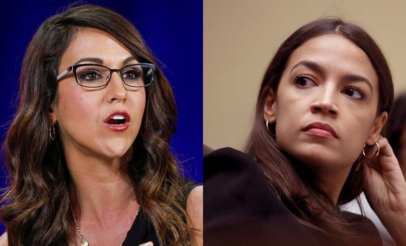 AOC rips Boebert for sharing photo of kids with guns, says Republicans erasing Christmas&apos; meaning