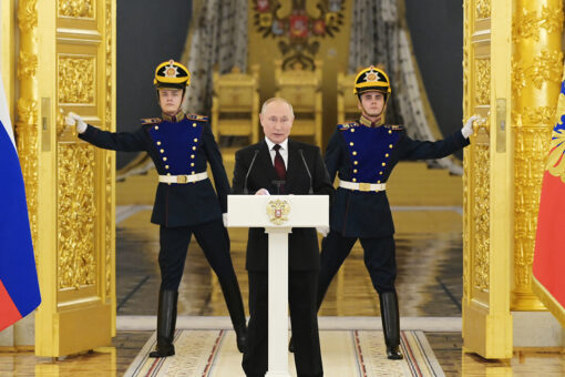 Putin demands NATO guarantee it won't expand eastward amid fears of Russian invasion