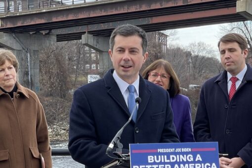 Transportation Secy. Buttigieg highlights that Biden’s infrastructure law is ‘good politics’