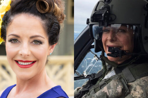 Former Black Hawk helicopter pilot Jana Tobias on posing for Pin-ups for Vets: ‘I still can&apos;t believe it&apos;s me&apos;