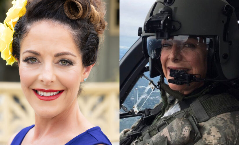 Former Black Hawk helicopter pilot Jana Tobias on posing for Pin-ups for Vets: ‘I still can&apos;t believe it&apos;s me&apos;