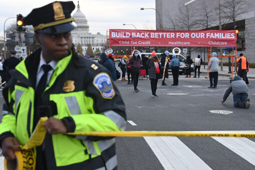 Left-wing Shutdown DC protest blocks traffic around nation&apos;s capital