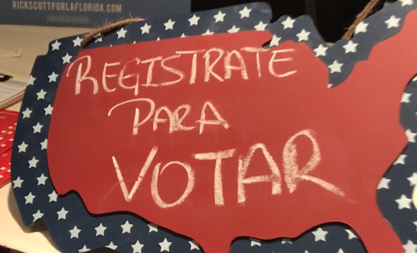 Hispanic voters shift toward Republicans, now split evenly between both parties: poll