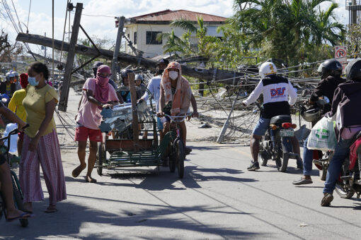 Philippines governor pleads for aid, warning of looting after devastating typhoon