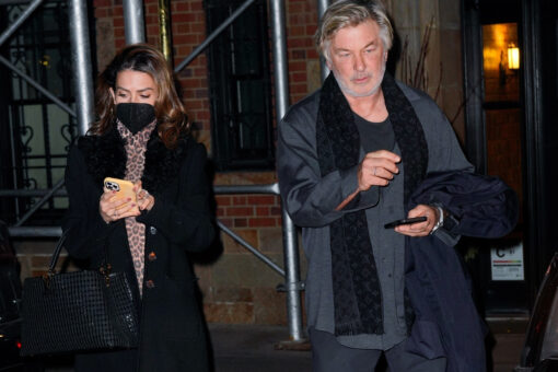 Alec Baldwin, Hilaria step out after 'Rust' search warrant requests actor hands over cell phone