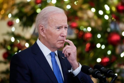 2021: The year Biden's approval ratings sank slowly underwater