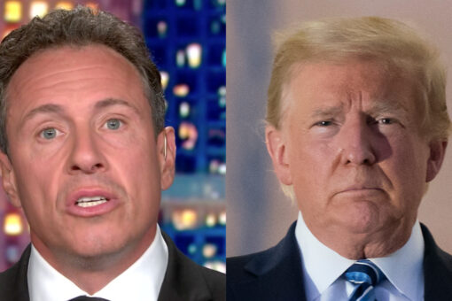 Trump celebrates CNN&apos;s suspension of Chris Cuomo