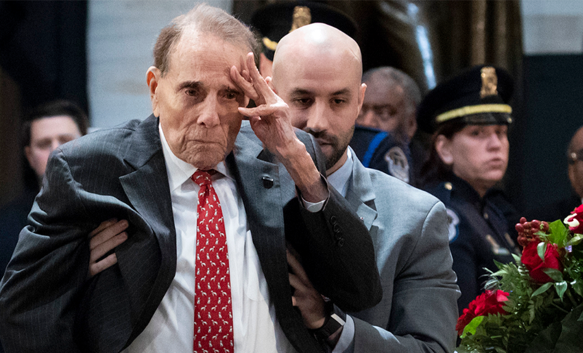 Bob Dole was a WWII hero and carried his battle scars the rest of his life