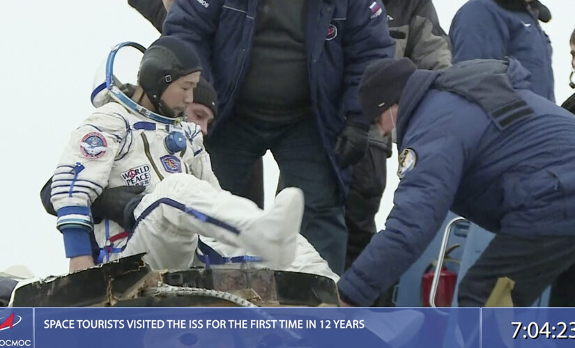 Japan’s space tourists return to Earth after 12-day visit