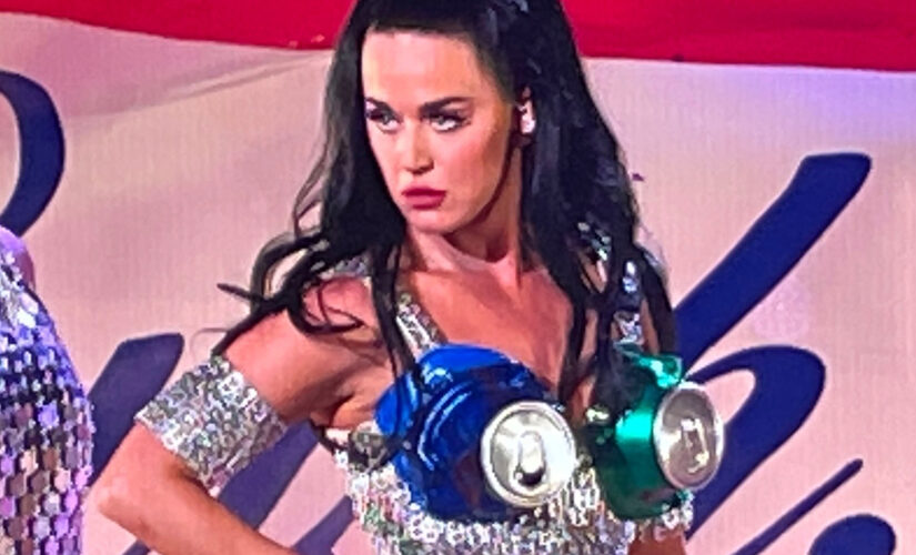 Katy Perry wears beer can bra in jaw-dropping performance for opening night of &apos;Play&apos; residency in Las Vegas