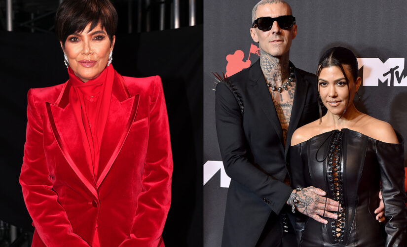 Kourtney Kardashian, Kris Jenner release &apos;Jingle Bells&apos; cover with Travis Barker in time for Christmas