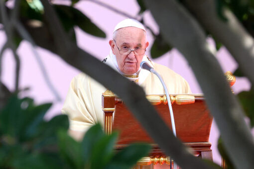 Pope Francis celebrates his birthday with migrants and refugees