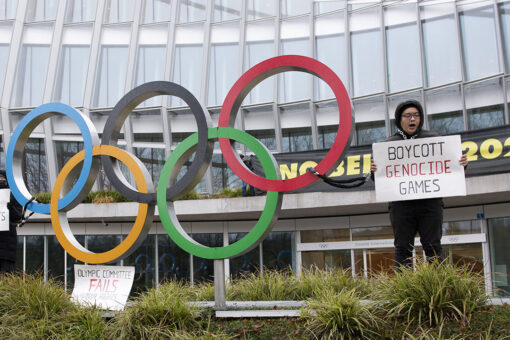 China warns foreign Olympic athletes that political statements during games ‘subject to’ punishment