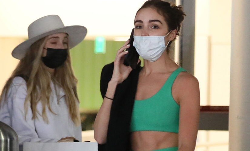 Olivia Culpo taunts American Airlines with Delta flight in another similar ‘risqué’ outfit