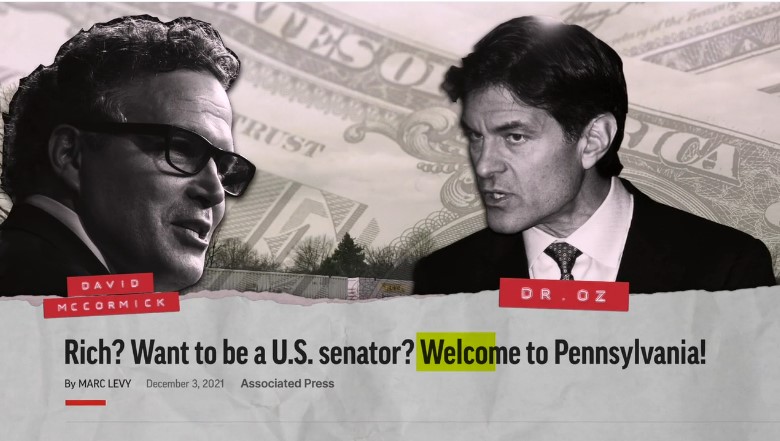 Ad wars heat up in Pennsylvania’s crowded and combustible GOP Senate primary