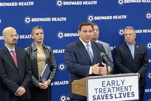 DeSantis urges hospitals to distinguish those hospitalized due to COVID and those who just happen to have it