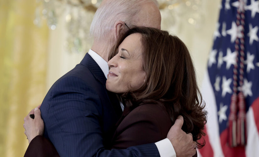 Biden goes over the top praising Kamala Harris: ‘I love you’