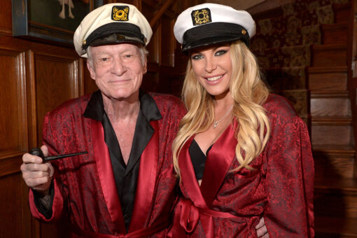 Hugh Hefner’s widow Crystal says she destroyed photos of naked women allegedly used as collateral