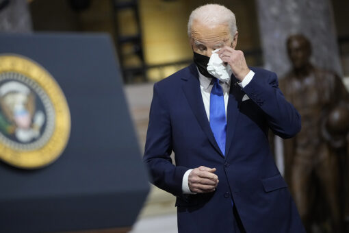 Biden in Jan. 6 speech sharply criticizes Trump as spreading &apos;web of lies,&apos; stoking riot