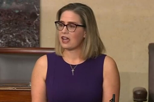 ACLU staffer on Sinema’s emotional floor speech defending filibuster: ‘We’re breaking her, keep going’