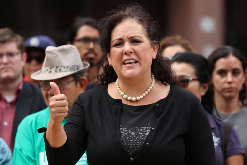 California state Dem Lorena Gonzalez – known for F-bombs against Trump, Musk — is stepping down