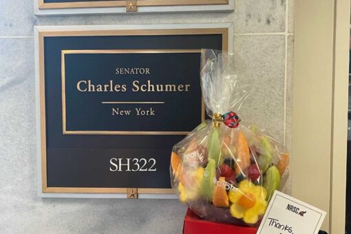Senate GOP campaign arm sends Schumer gift basket for forcing vulnerable members to take filibuster stand