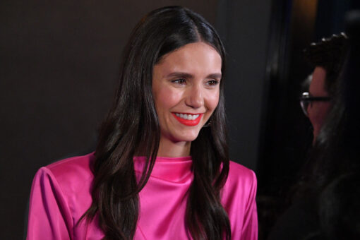 Nina Dobrev trades winter gear for red-hot bikini as she enjoys snow day