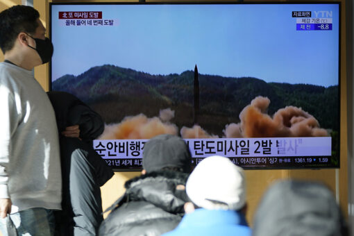 North Korea fires 2 suspected short-range ballistic missiles in test